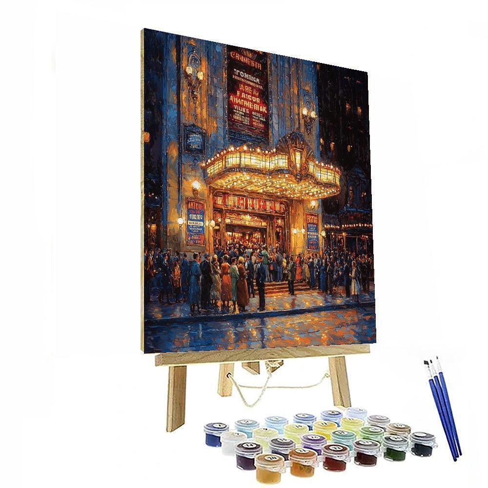 The Coolidge Corner Theatre - Boston Paint By Number