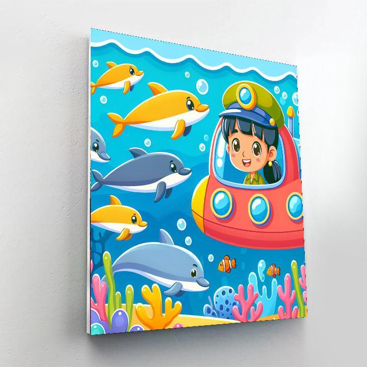 Ocean Explorer Odyssey Painting By Numbers Kit