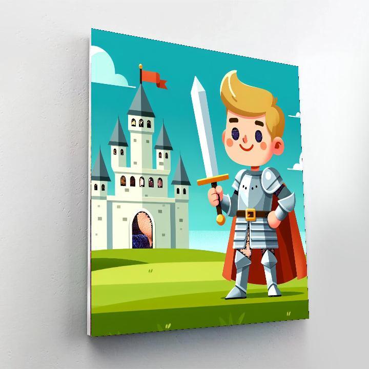 Heroic Knights Tale DIY Paint By Numbers