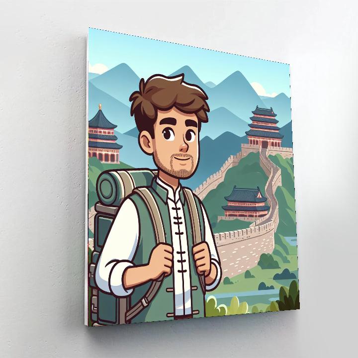 Ancient China Adventure Paint By Numbers Kits