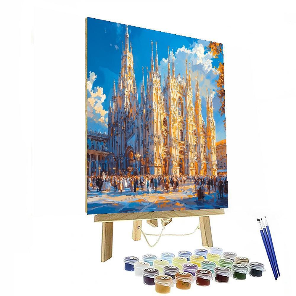 Milan Cathedral - Italy Numbered Painting Kits
