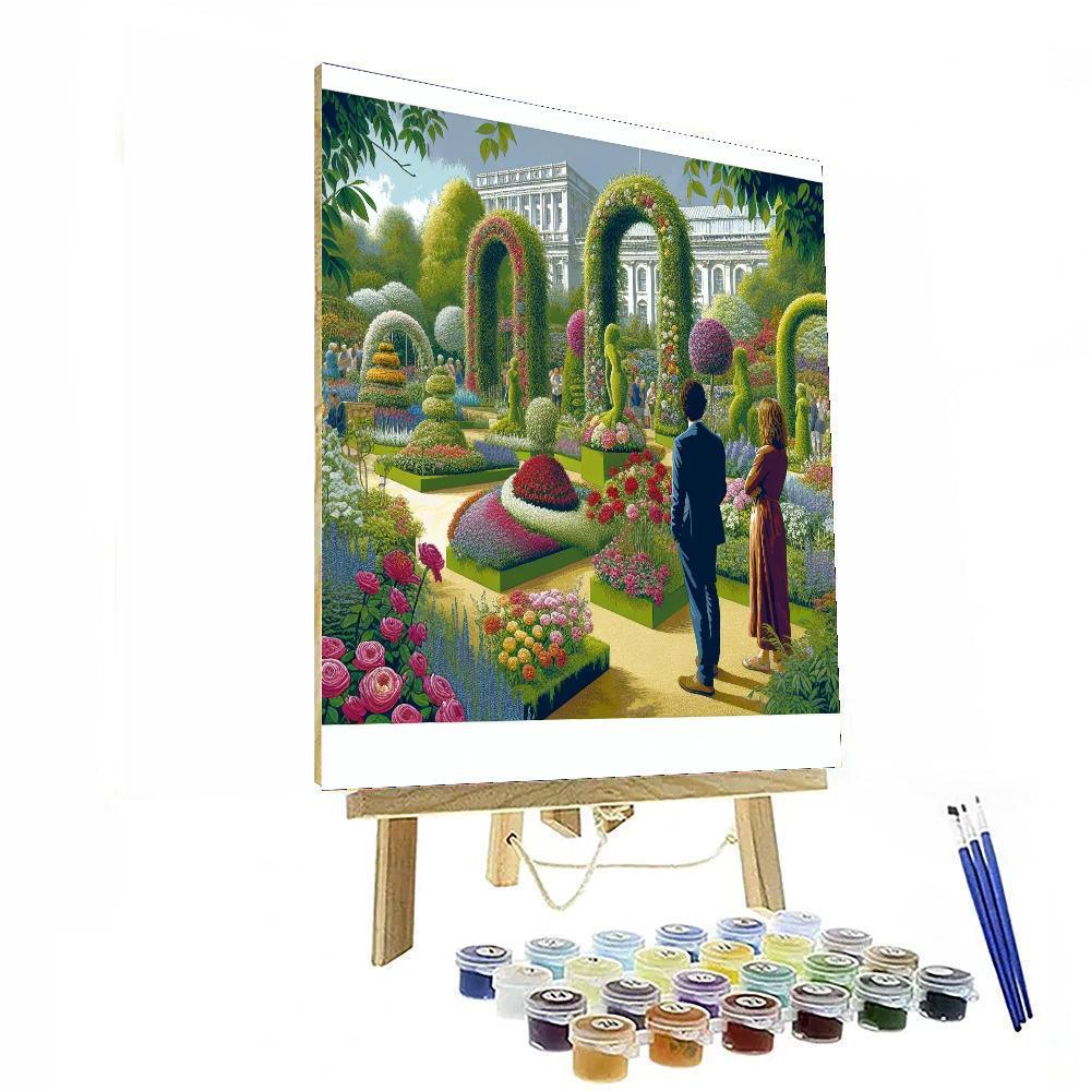 Chelsea Flower Show - Uk DIY Paint By Numbers