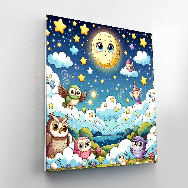 Magical Night Adventure Paint By Number