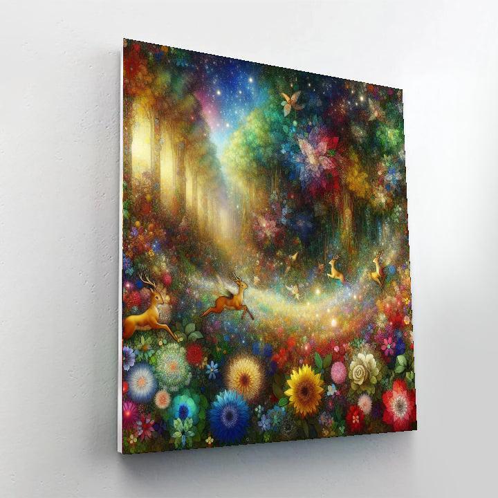 The Enchanted Woods Paint By Number
