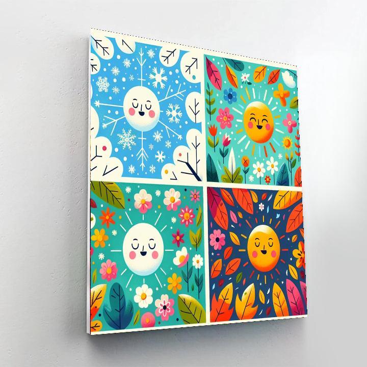 Seasonal Wonders Paint By Numbers Kits