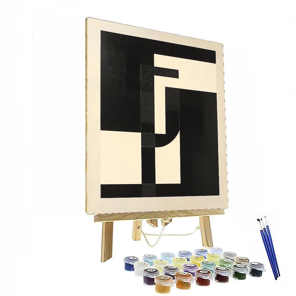 Kazimir Malevich Inspired Minimalist Dreams  Paint By Numbers