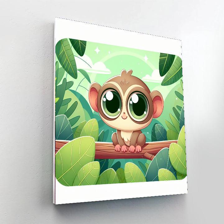 Twinkling Tarsier Numbered Painting Kits