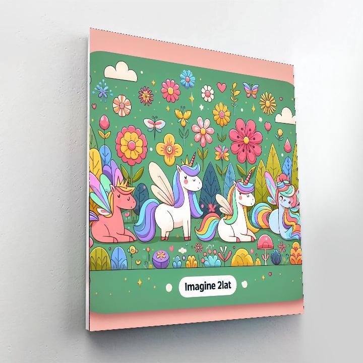 Garden Of Magical Dreams Paint By Numbers Art