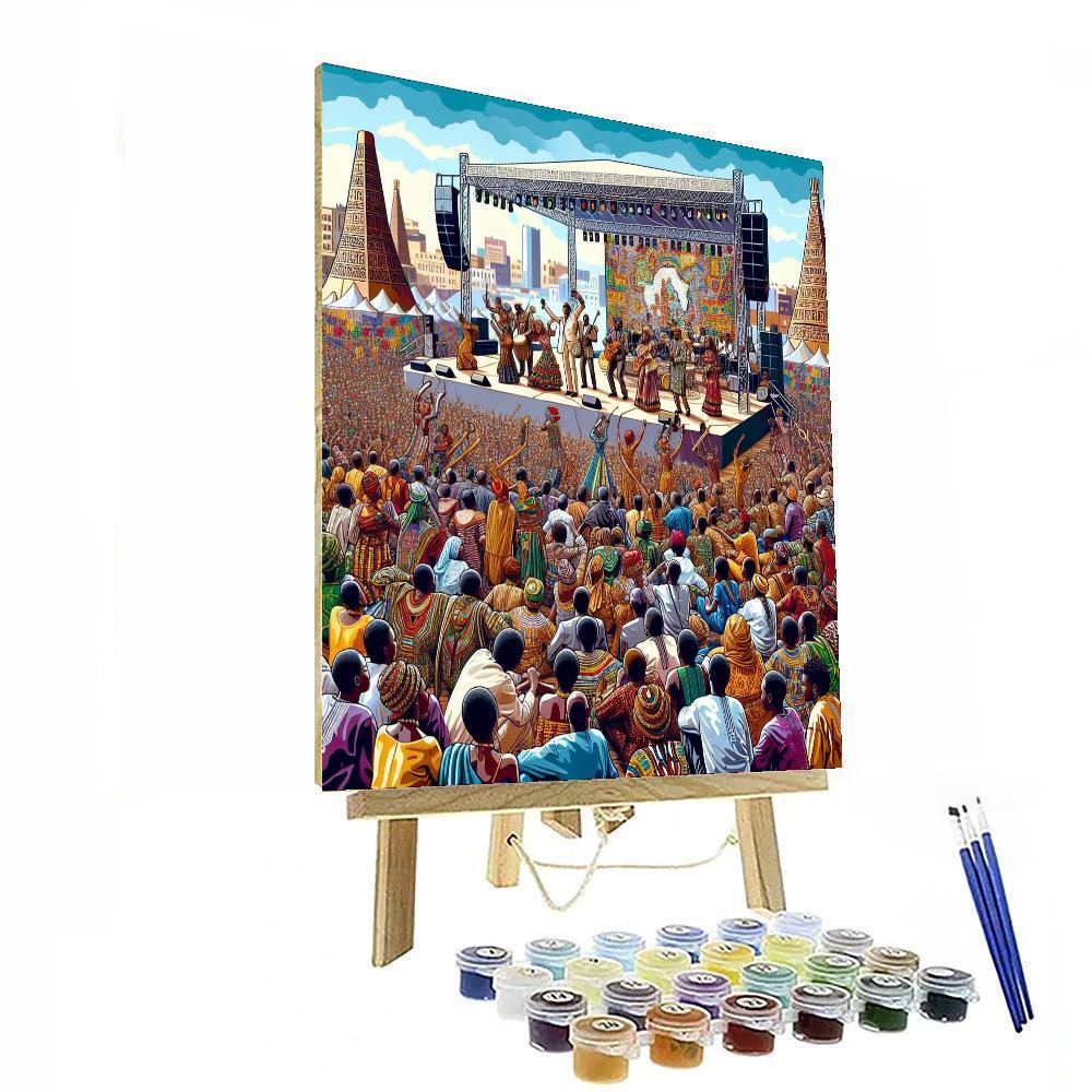 World Festival Of Black Arts - Dakar, Senegal Paint By Numbers Art