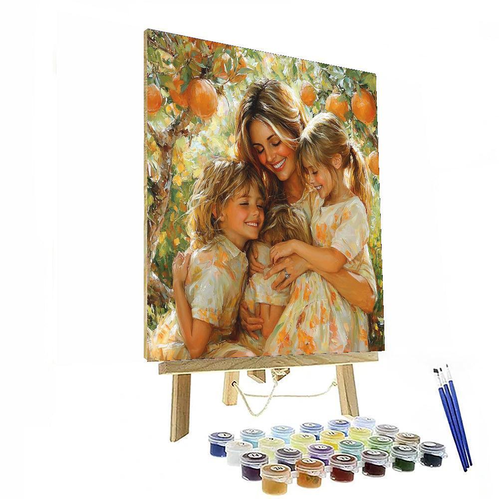 Heart Of The Family Number Painting