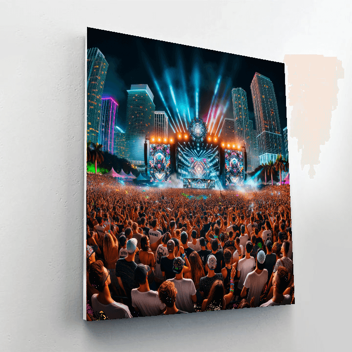 Ultra Music Festival - Usa Paint By Number