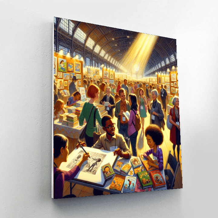 Bologna Children’s Book Fair Paint By Color