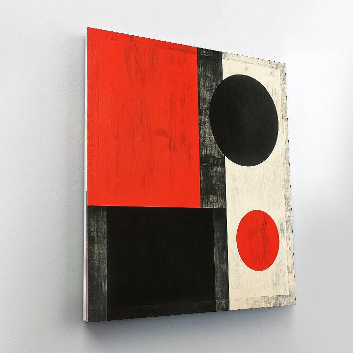 Kazimir Malevich Inspired Eternal Geometry  Paint By Color