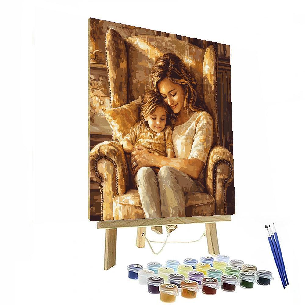 Memories Of Mother's Lap Painting Number Kit