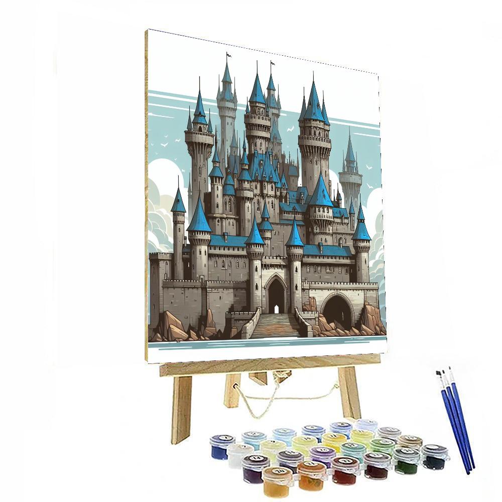 Fantasy Castle Chronicles Paint By Color