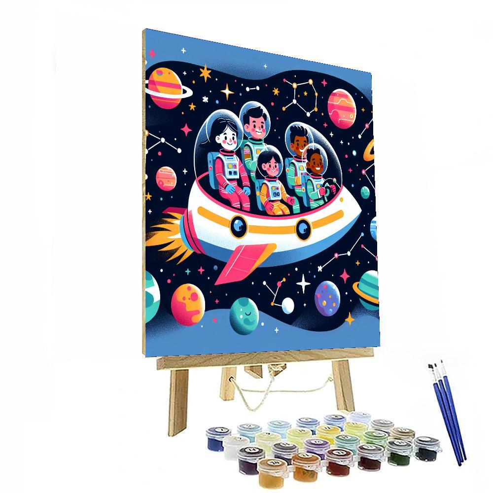Space Adventurers Journey Paint By Numbers
