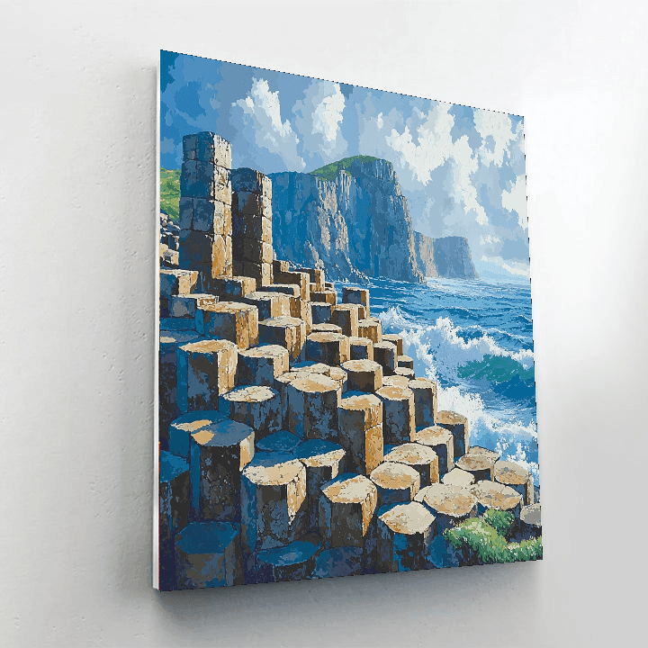 Giants Causeway - County Antrim Painting Number Kit