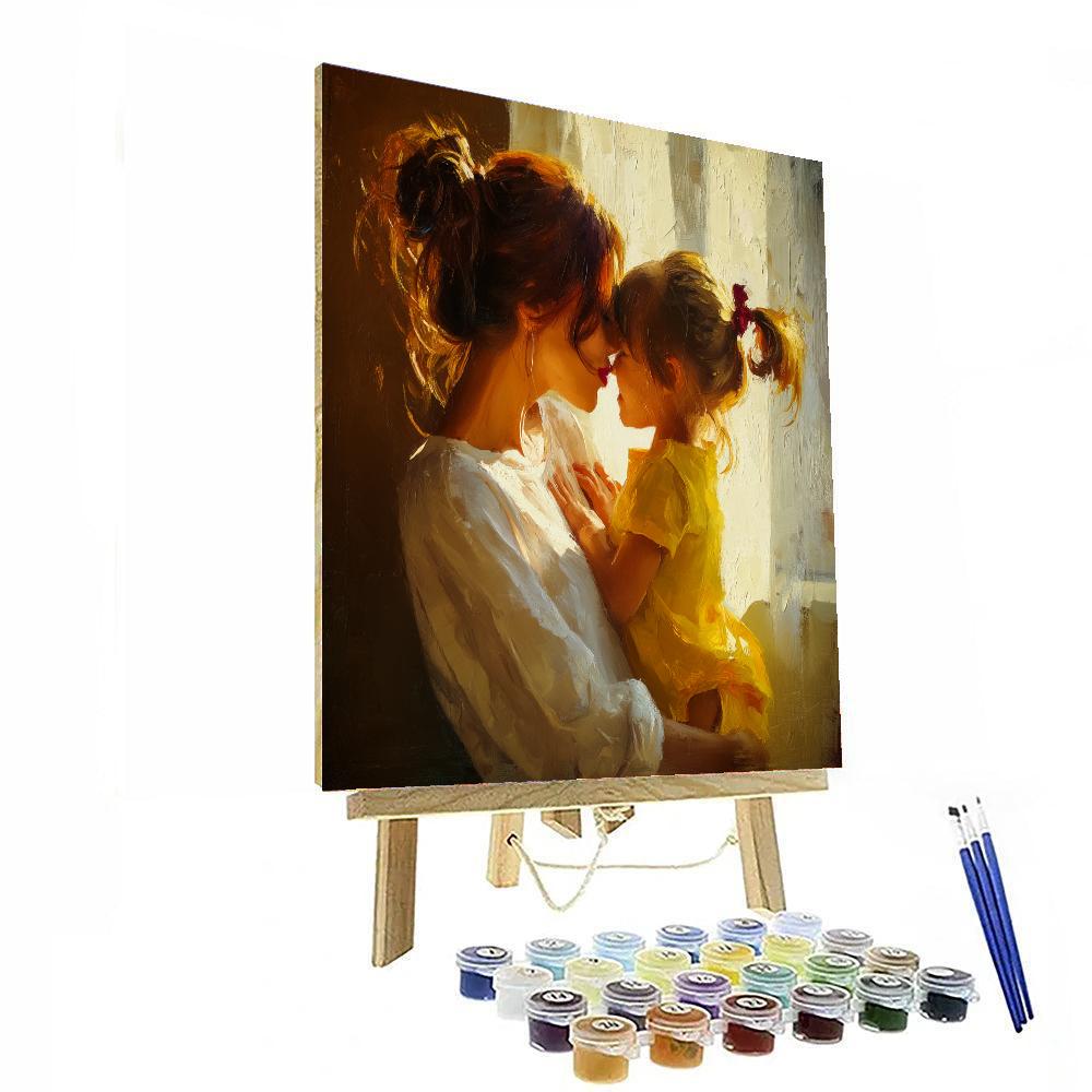 Embrace Of The Morning Sun DIY Paint By Numbers