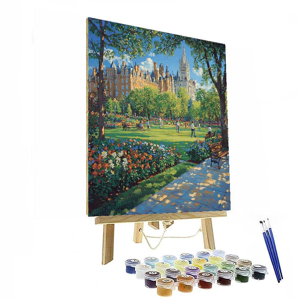 Kongens Have Numbered Painting Kits