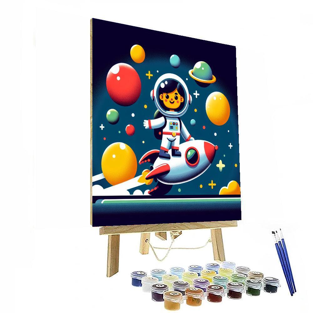 Space Adventure Mission Paint By Number