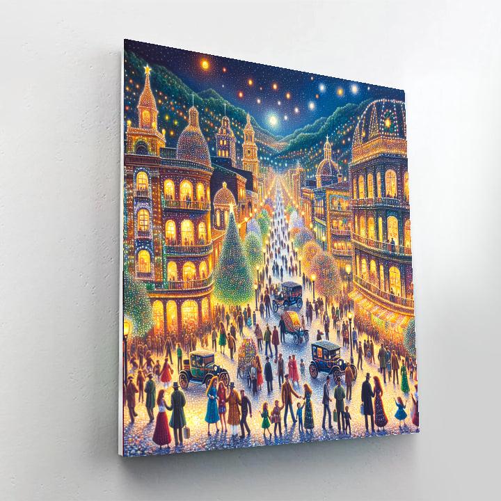 Luz De Las Naciones - Colombia Paint By Number