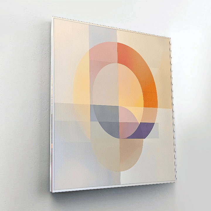 Agnes Martin Inspired Cosmic Oasis  Paint By Numbers Kits