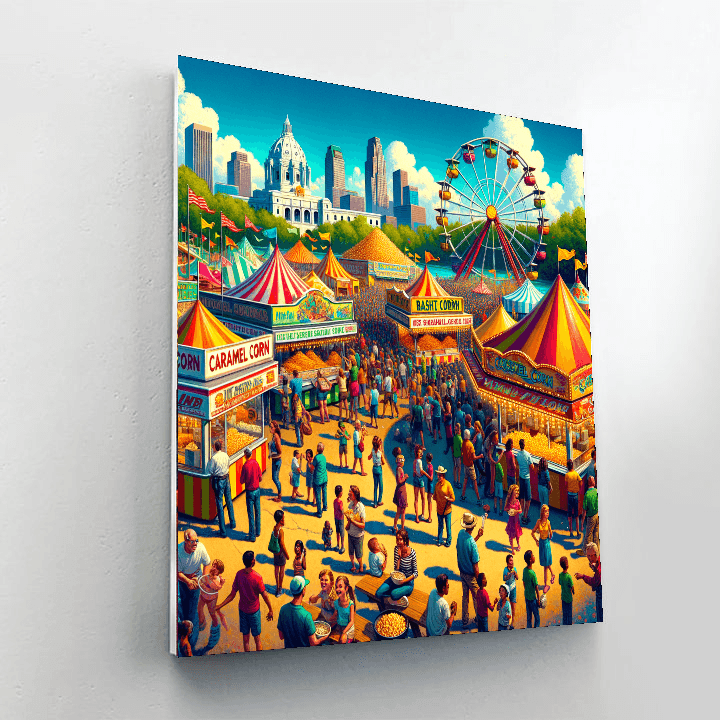 The Great Minnesota Get-together - Usa DIY Paint By Numbers