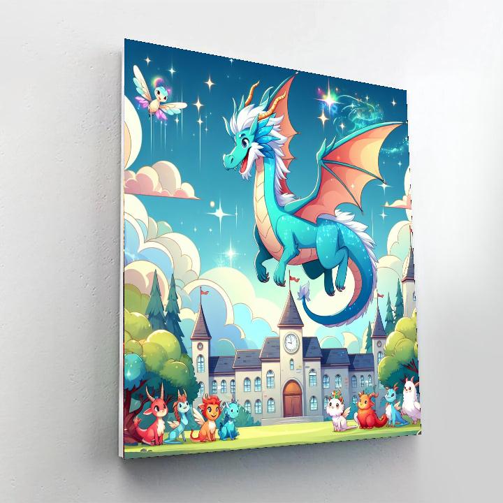 Mythical Creature Academy Numbered Painting Kits