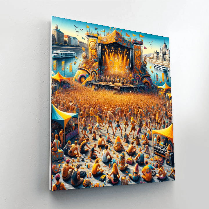 Sziget Festival - Budapest, Hungary Paint By Number