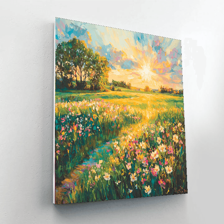 John Constable Inspired Serenade Of The Sun  Paint By Numbers Art