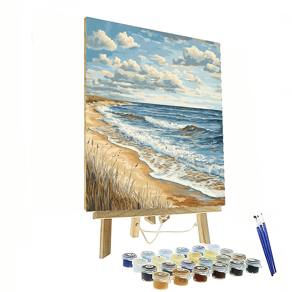 Winslow Homer Inspired Timeless Beach Escape  Paint By Numbers Kits