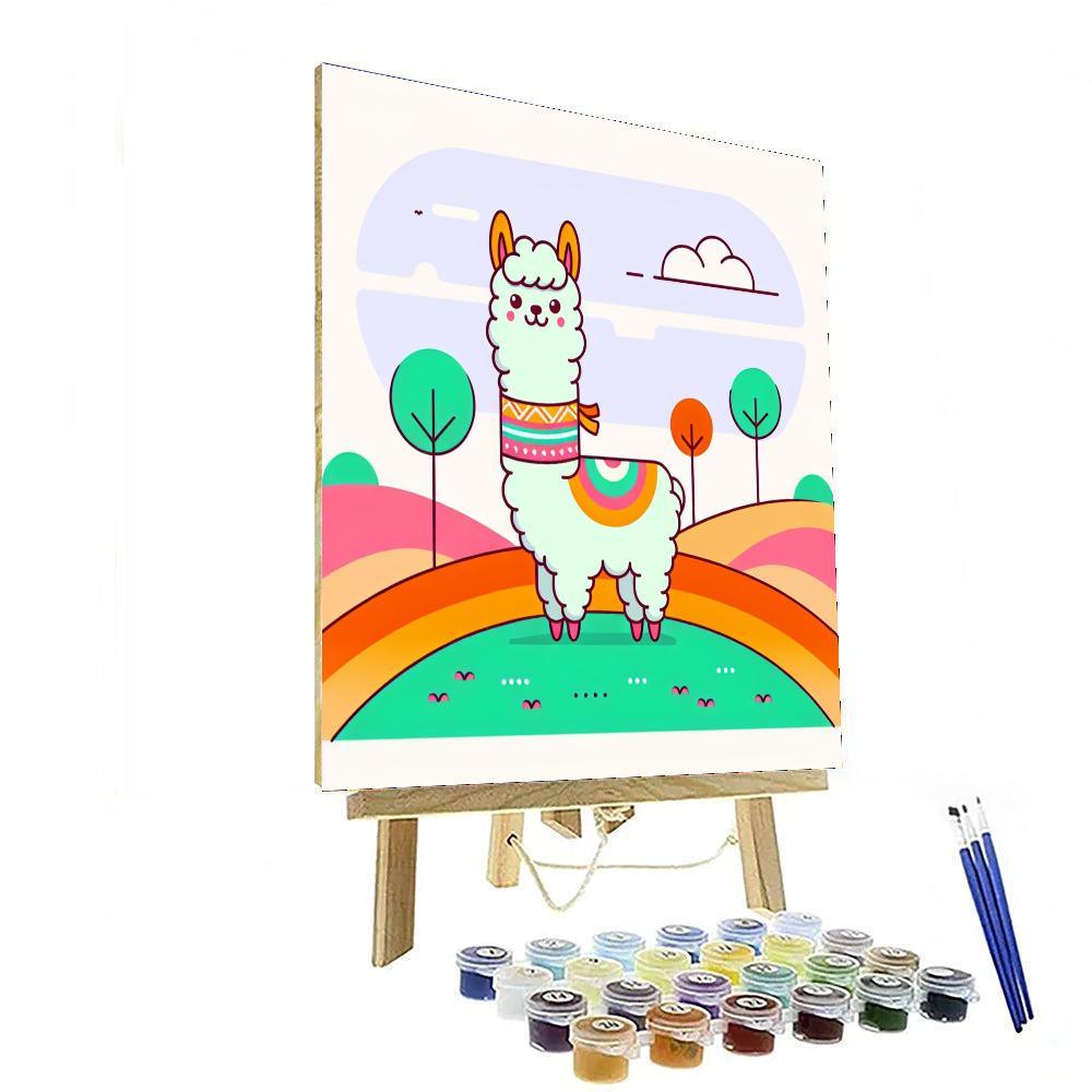 Adventurous Alpacas Numbered Painting Kits