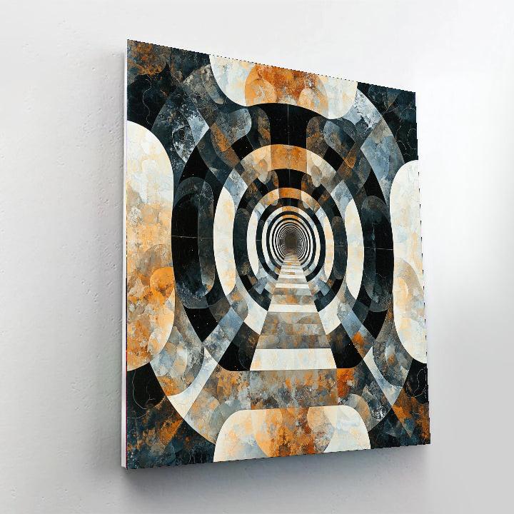 M.C. Escher Inspired Infinite Symmetry  Paint By Numbers Kits