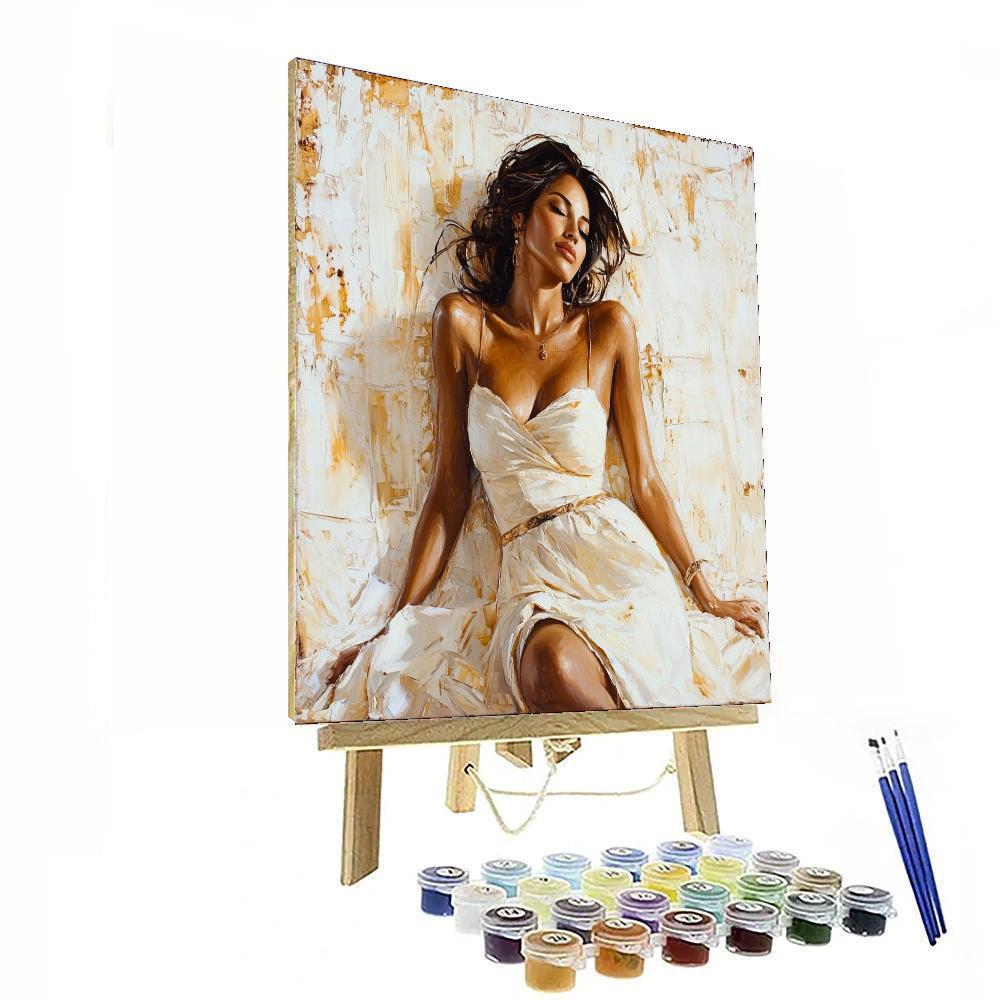 Reynolds Inspired Reynolds' Graceful Portrait  Number Painting