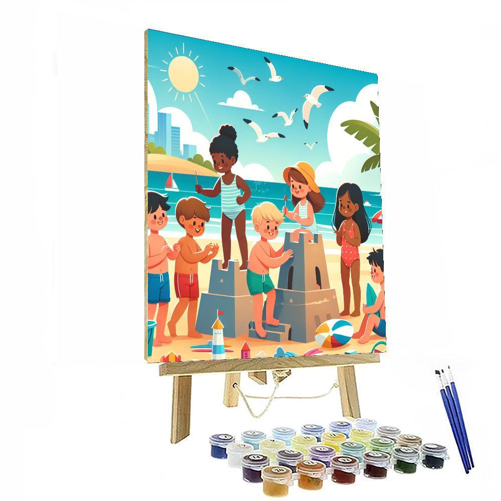 Sunny Beach Bonanza Paint By Color