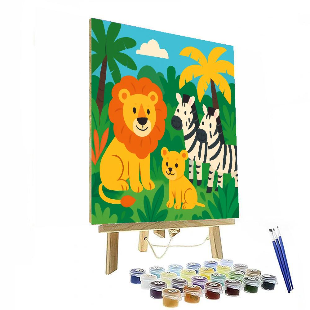 Super Safari Numbered Painting Kits