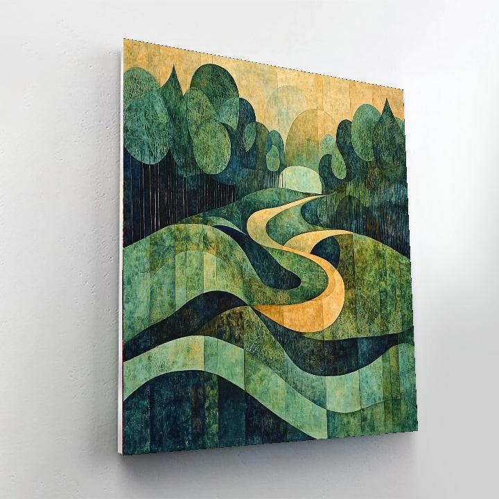 Max Ernst Inspired Mysterious Landscapes  Paint By Numbers