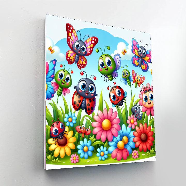 Giggle Garden Numbered Painting Kits