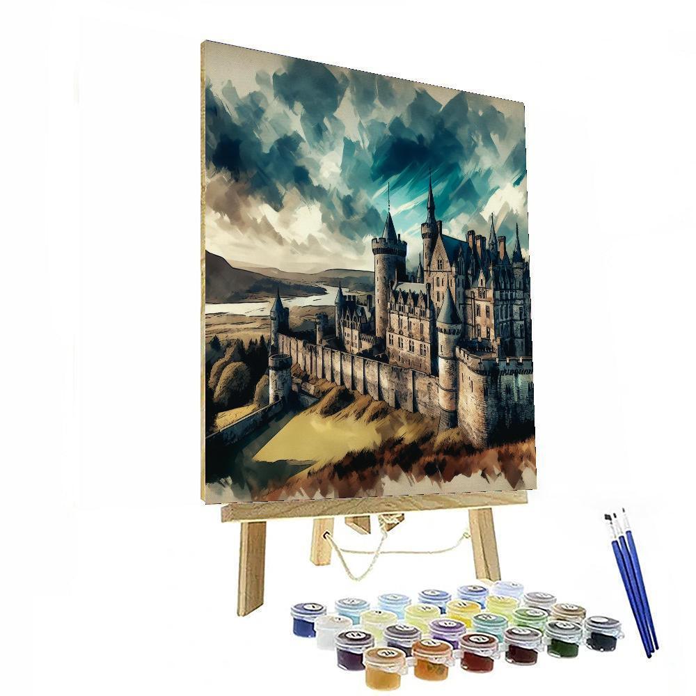 Castle's Timeless Majesty DIY Paint By Numbers