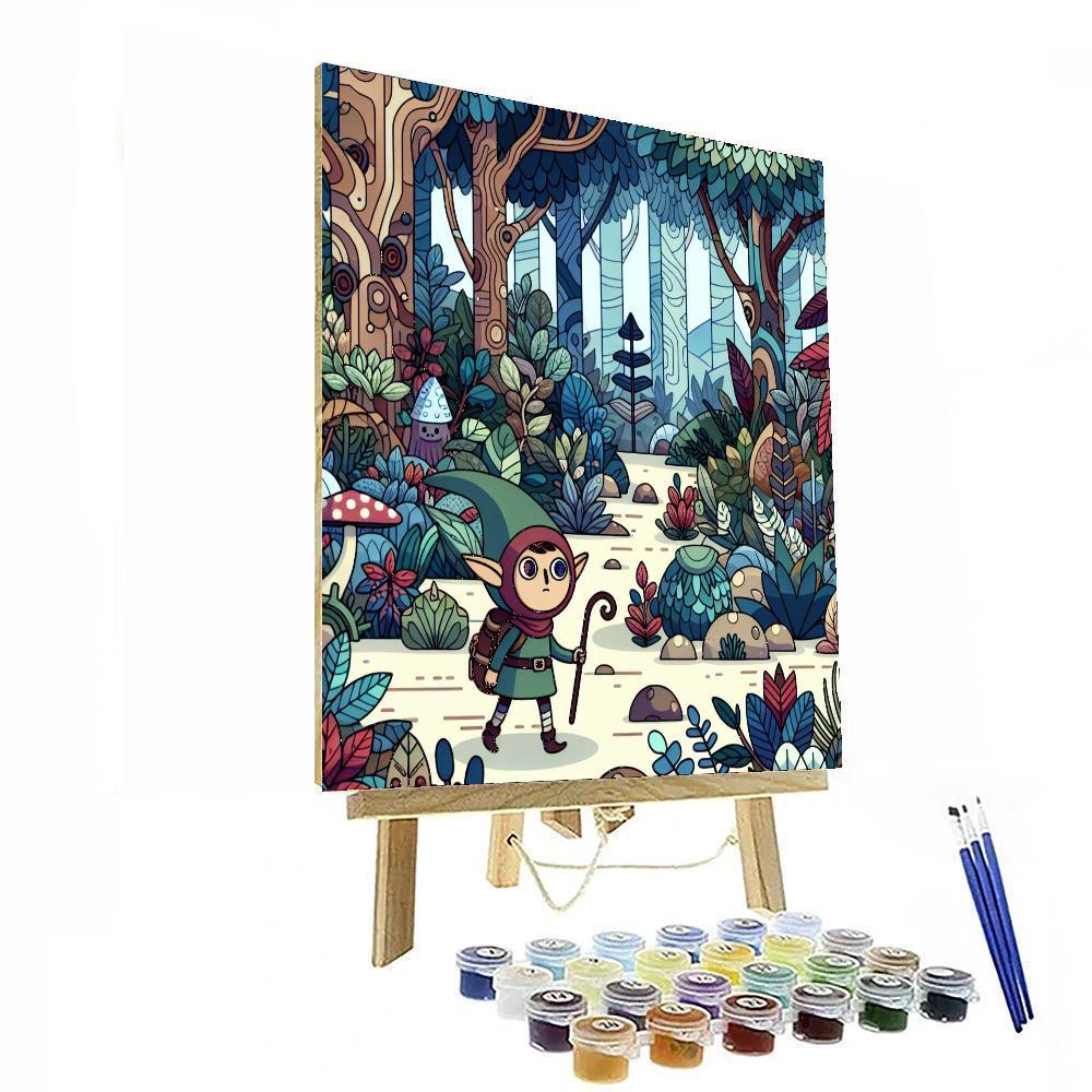 Enchanting Elf Expedition Paint By Color