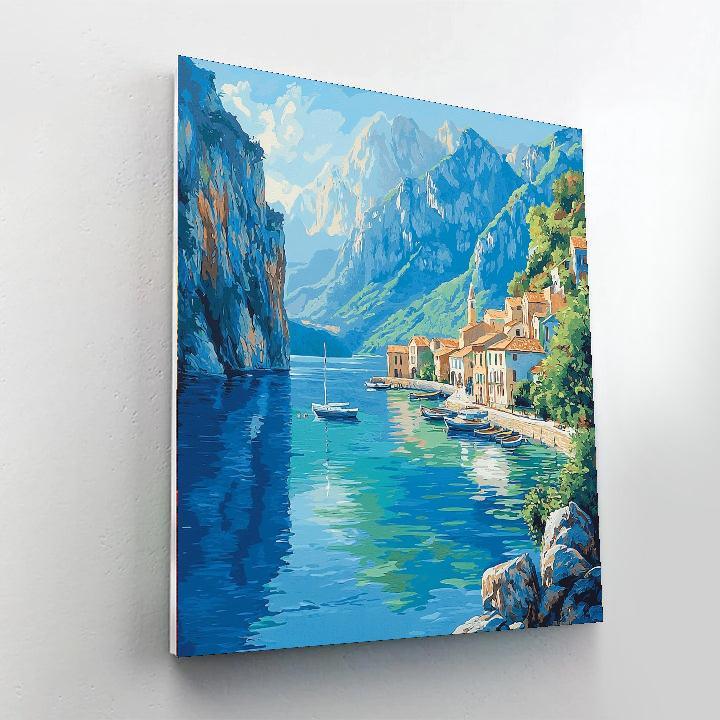 Kotor Bay - Montenegro Painting Number Kit