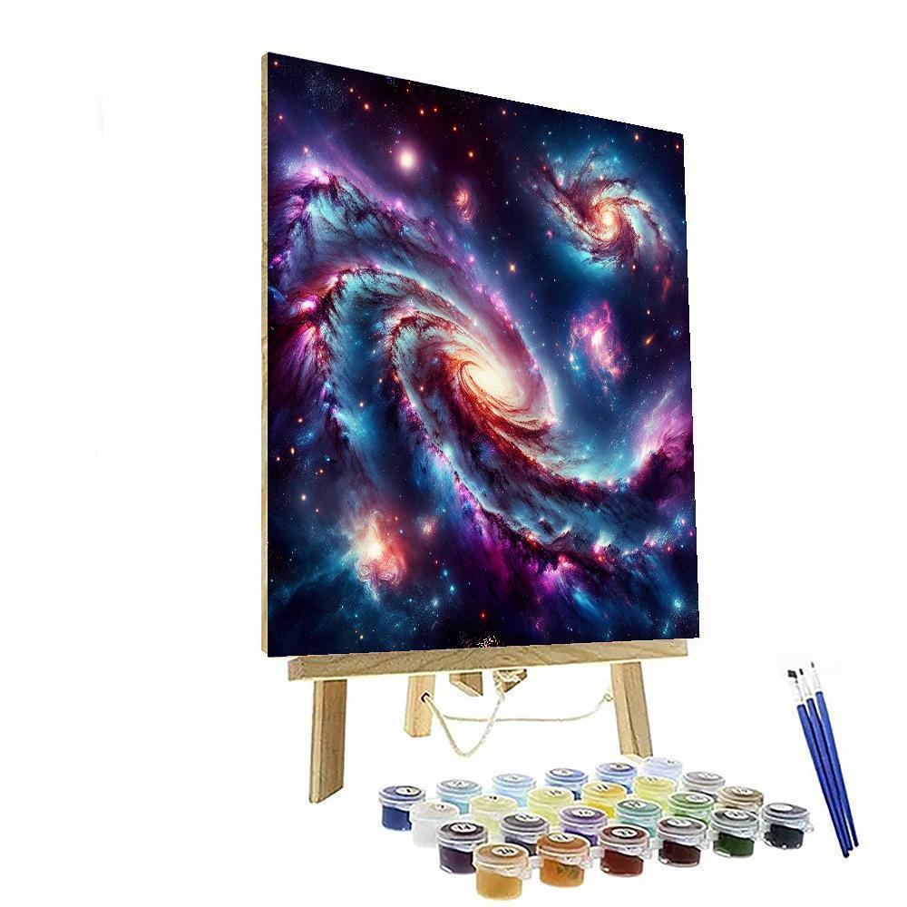 Celestial Cosmic Wonder Painting Number Kit