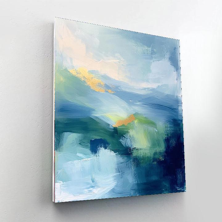 Jean-Michel Basquiat Inspired Ebb And Flow  Paint By Color