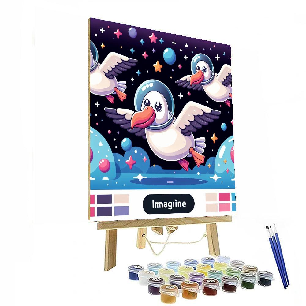 Astral Adventure Albatross Numbered Painting Kits