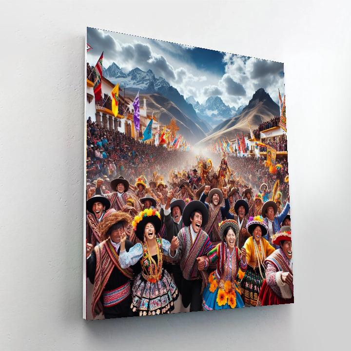 Fiesta De La Virgen De La Candelaria - Puno Paint By Numbers