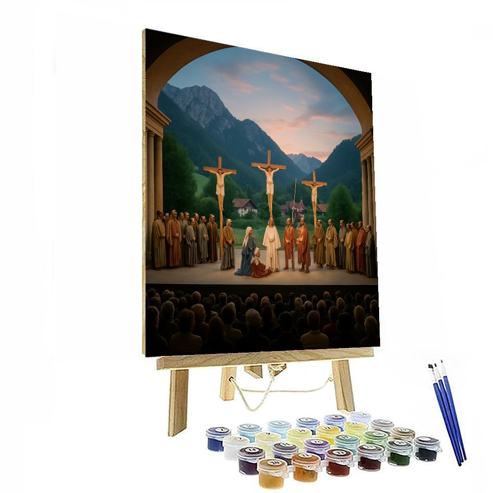 Oberammergau Passion Play - Oberammergau Paint By Number
