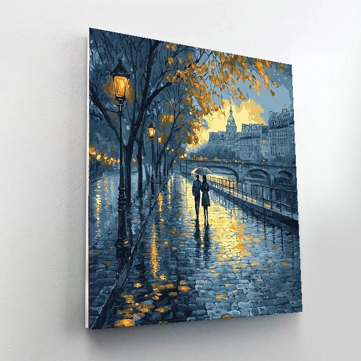 Édouard Manet Inspired A Stroll In Paris  Number Painting