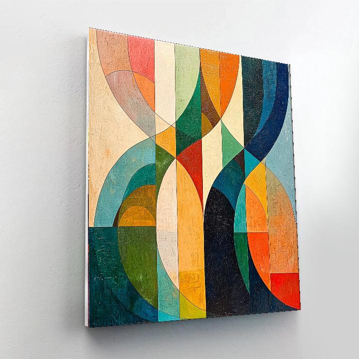 Joan Miró Inspired Chromatic Curves  Paint By Color