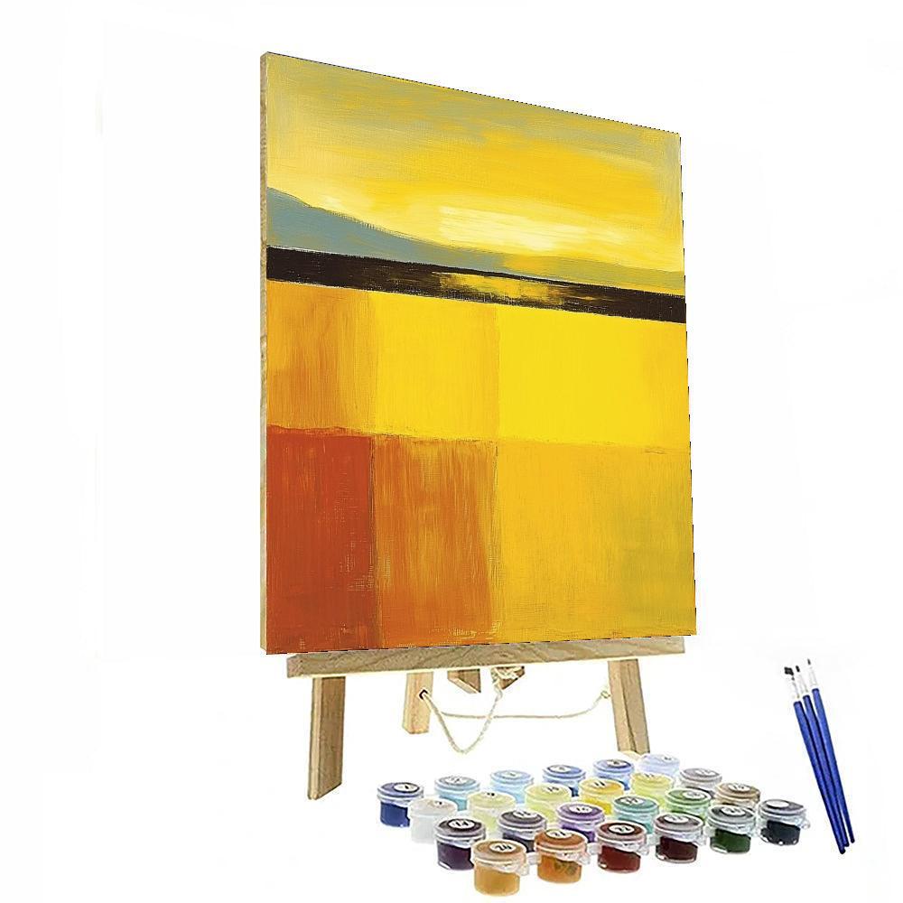 Mark Rothko Inspired Transcendent Reflections  Paint By Numbers