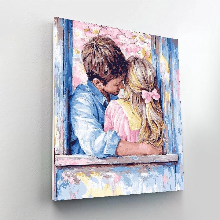 Every Kiss Tells A Story Painting By Numbers Kit